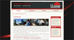 Desktop Screenshot of llumarautofolia.hu